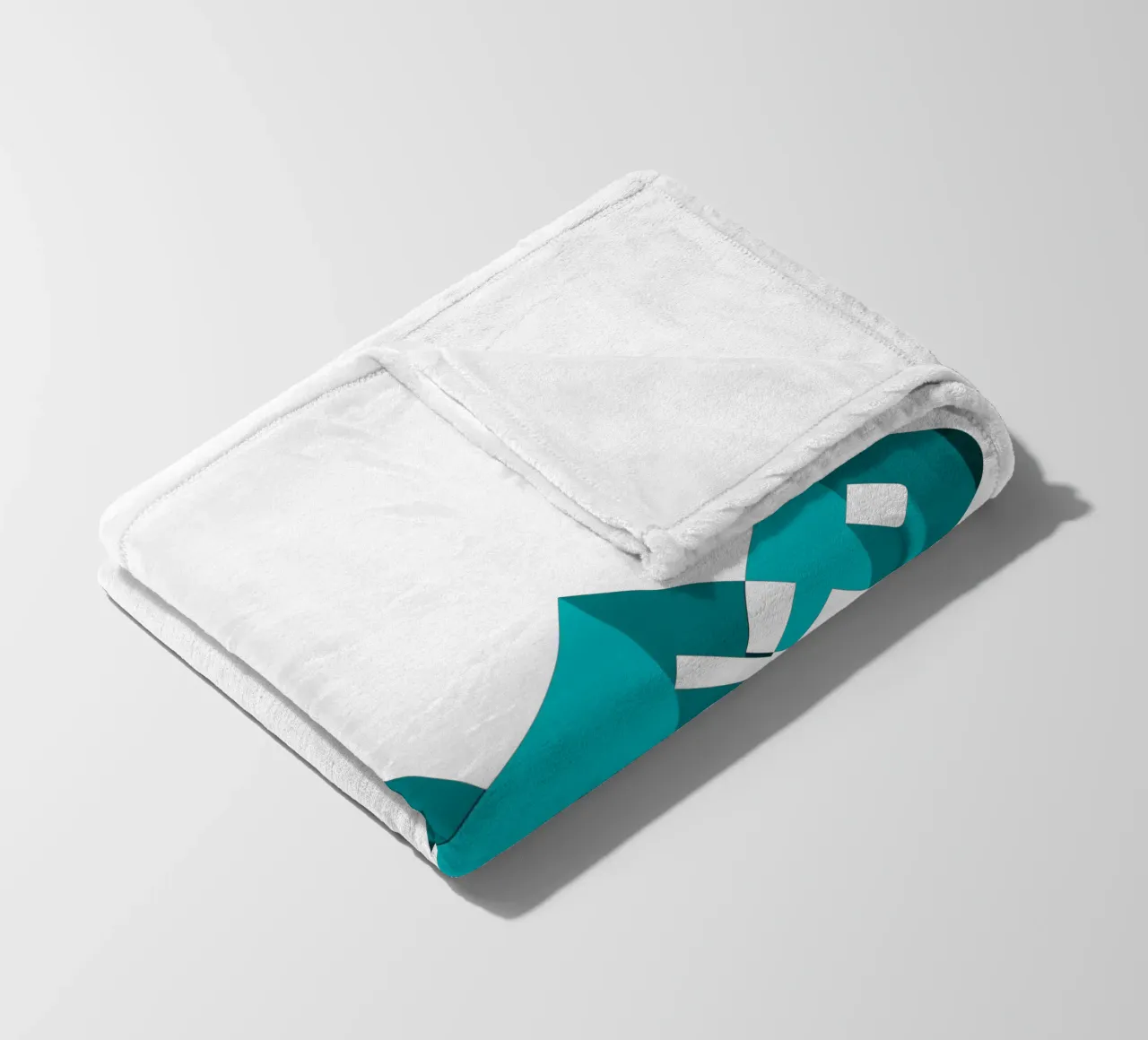 Design in stile tipografico Deep Ambience coperta in pile da Urban Life