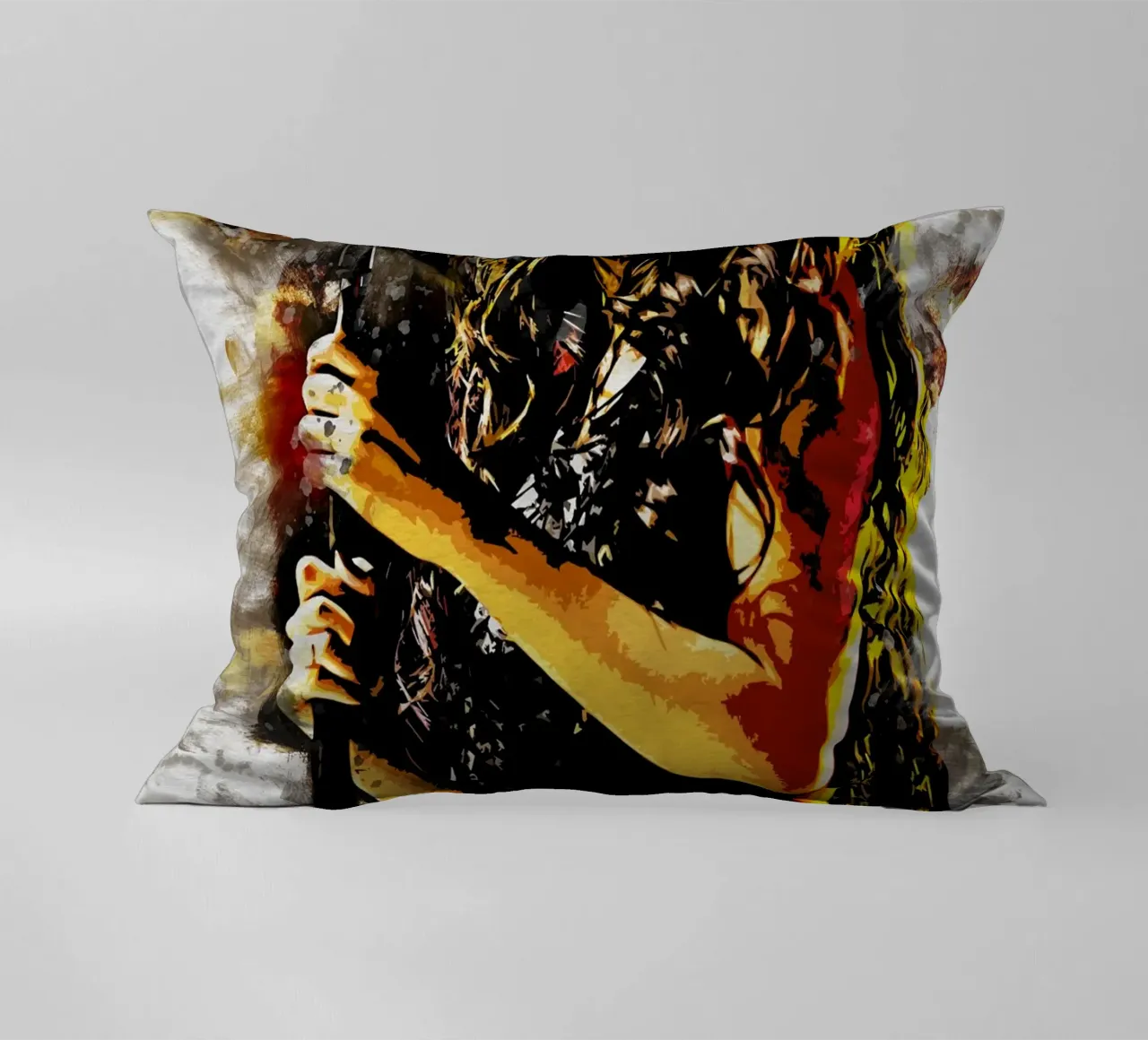 Selena Gomez Smudge Art coussin de neonartroom