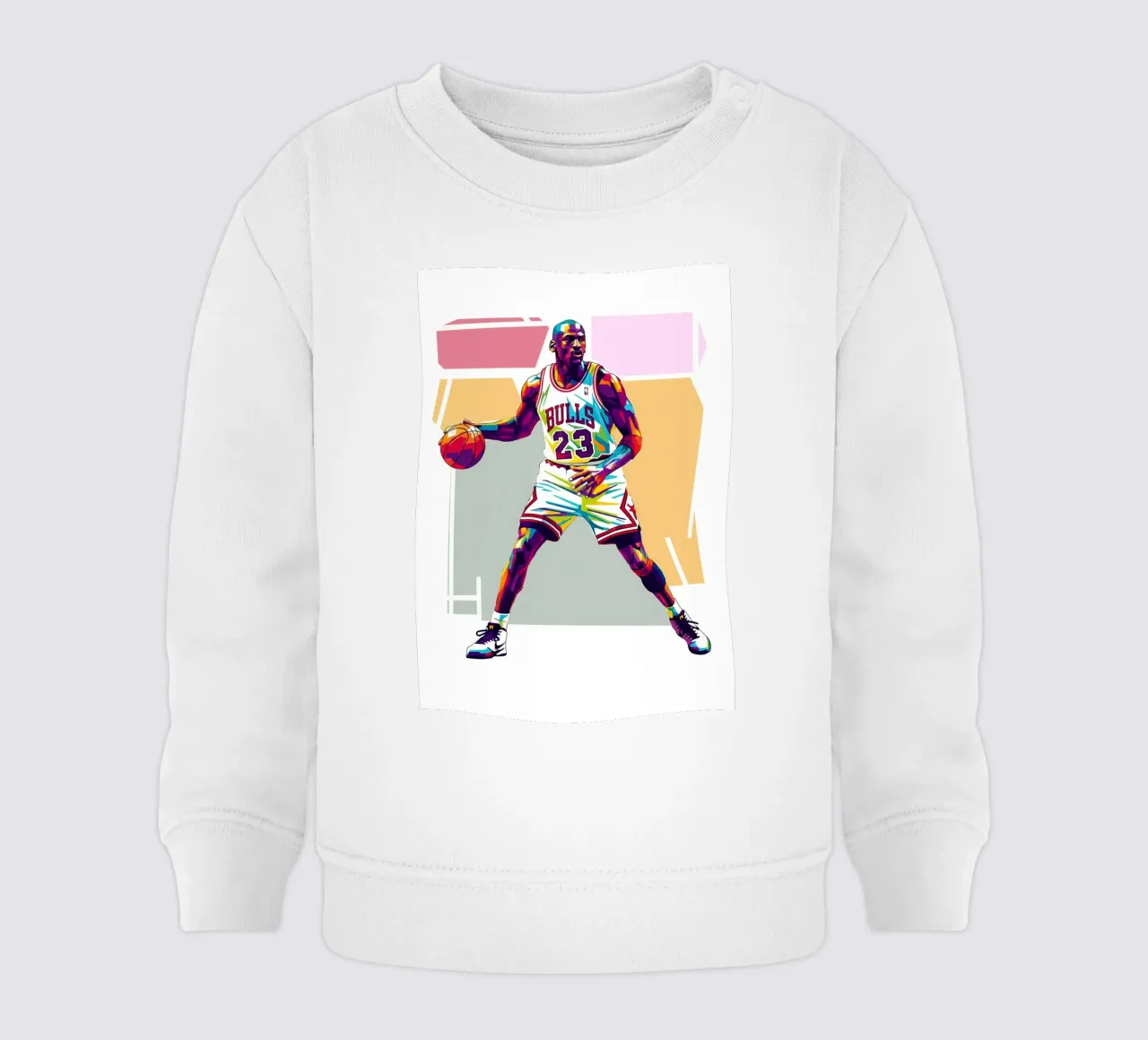 Michael Jordan WPAP art style felpa neonato da Hantamrata