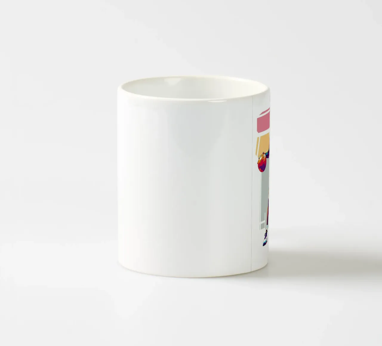 Michael Jordan WPAP art style tazza in ceramica da Hantamrata