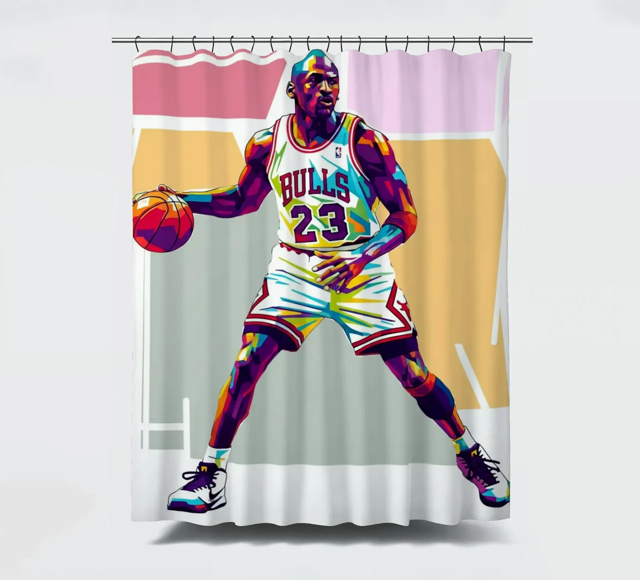 Michael Jordan WPAP art style tenda da doccia da Hantamrata