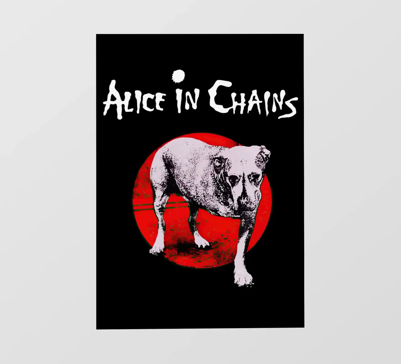 Alice In Chains Wandkunst PVC Plane von Musadad Shop