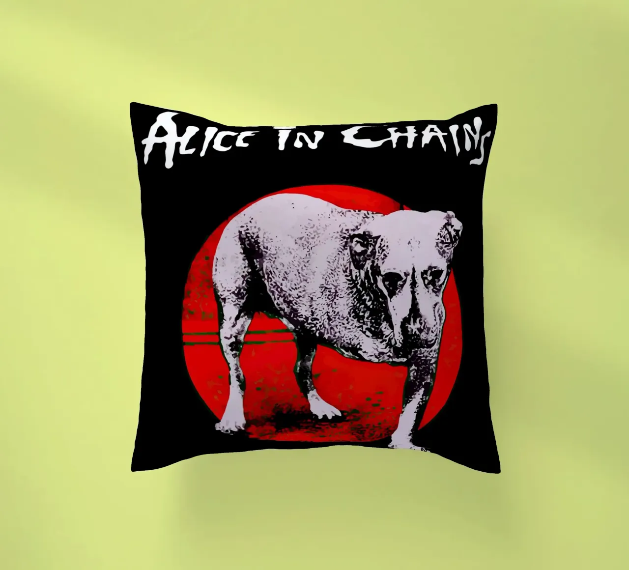 Art mural Alice In Chains coussin de Musadad Shop
