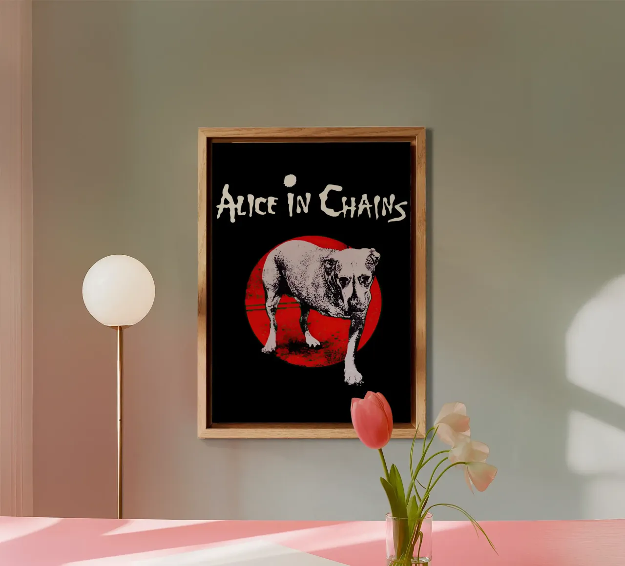 Alice In Chains Wall Art alu-dibond by Musadad Shop