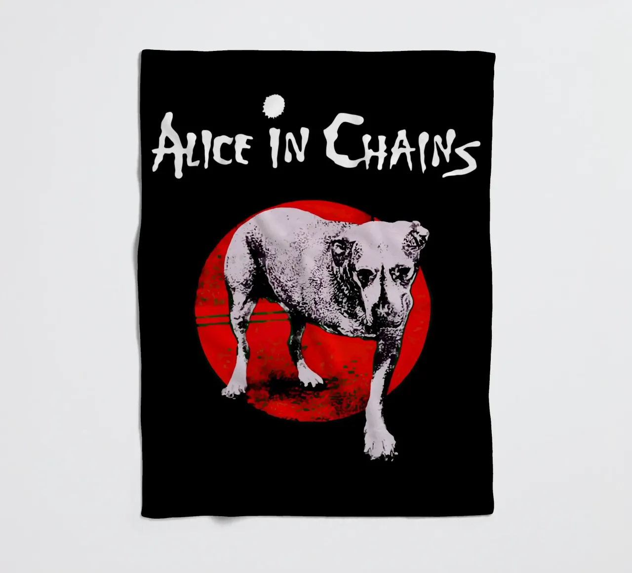 Arte murale di Alice In Chains coperta in pile da Musadad Shop