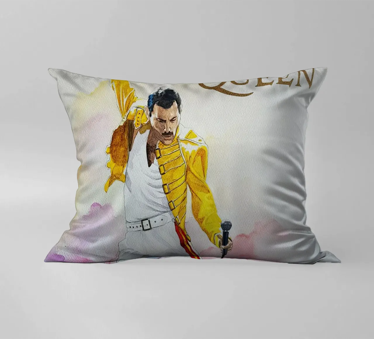 Freedy Mercury Paint Wall Art cuscino da Musadad Shop