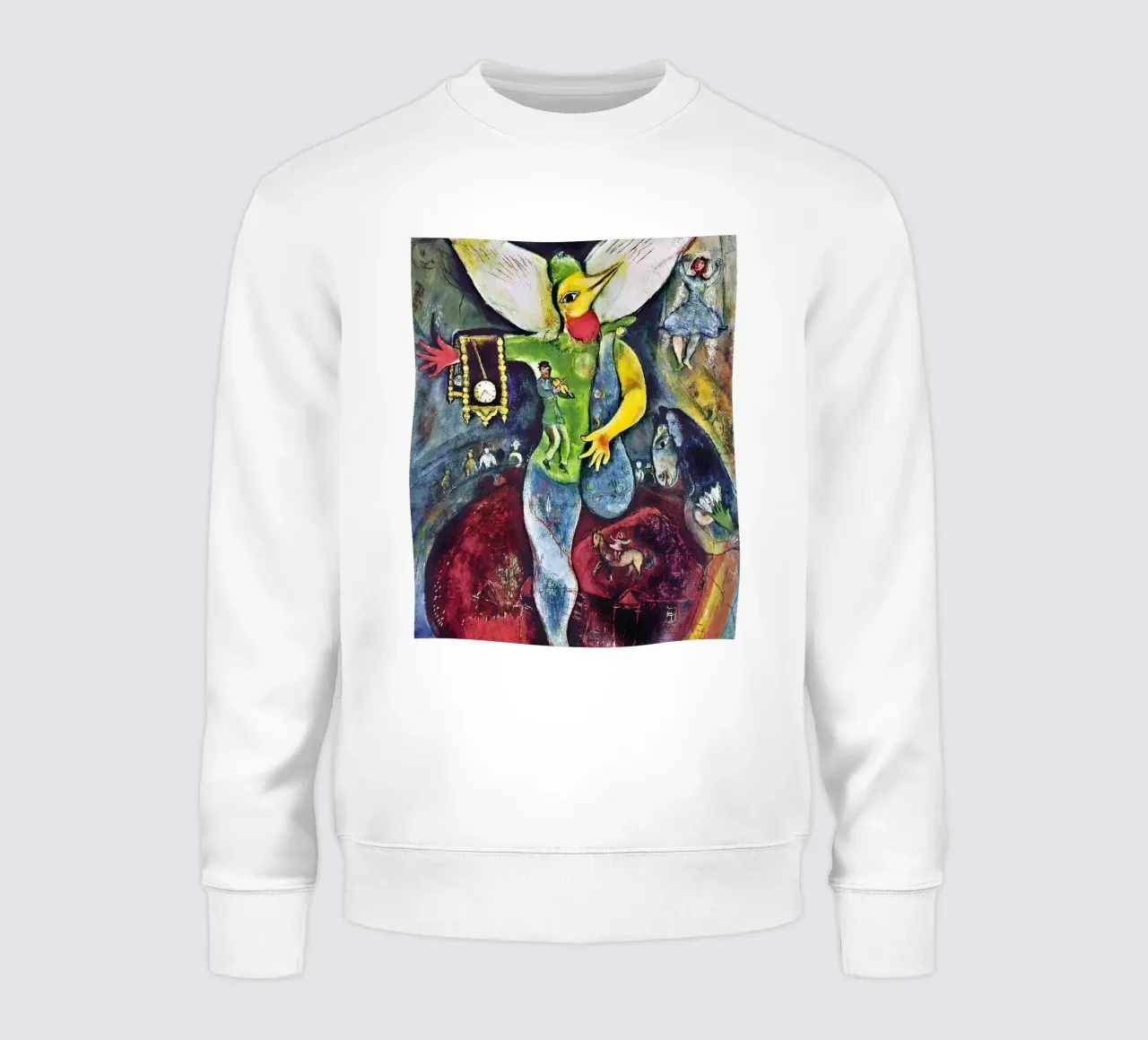 Der Gaukler, 1943 - von Marc Chagall Sweatshirt von James Eury