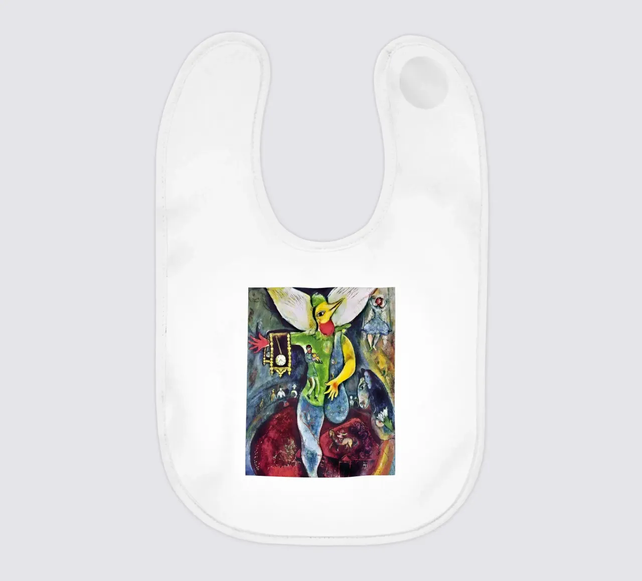 Der Gaukler, 1943 - von Marc Chagall Babylätzchen von James Eury