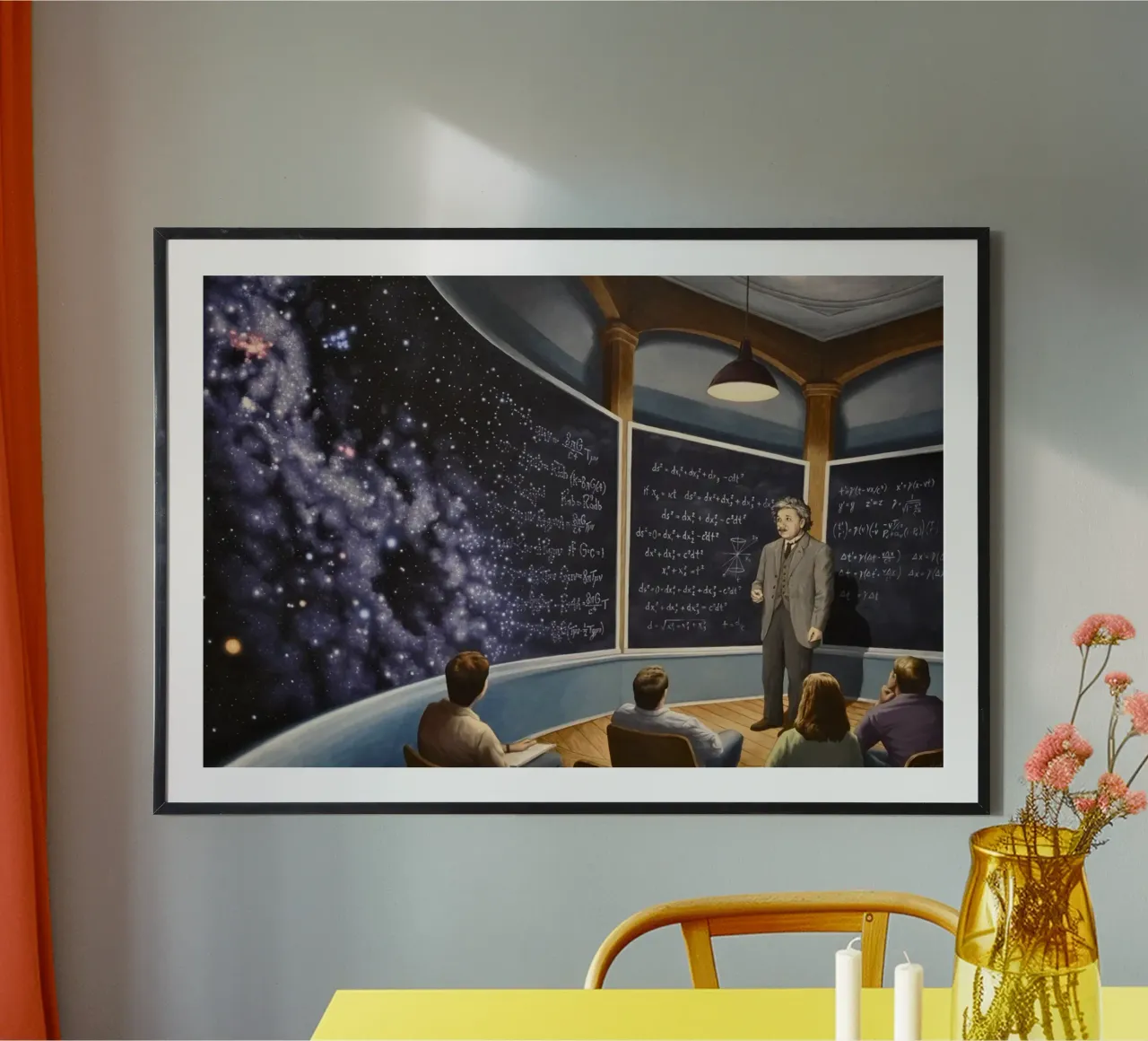 Rob Gonsalves L'univers du tableau noir hahnemühle de Trudeau Art Galley