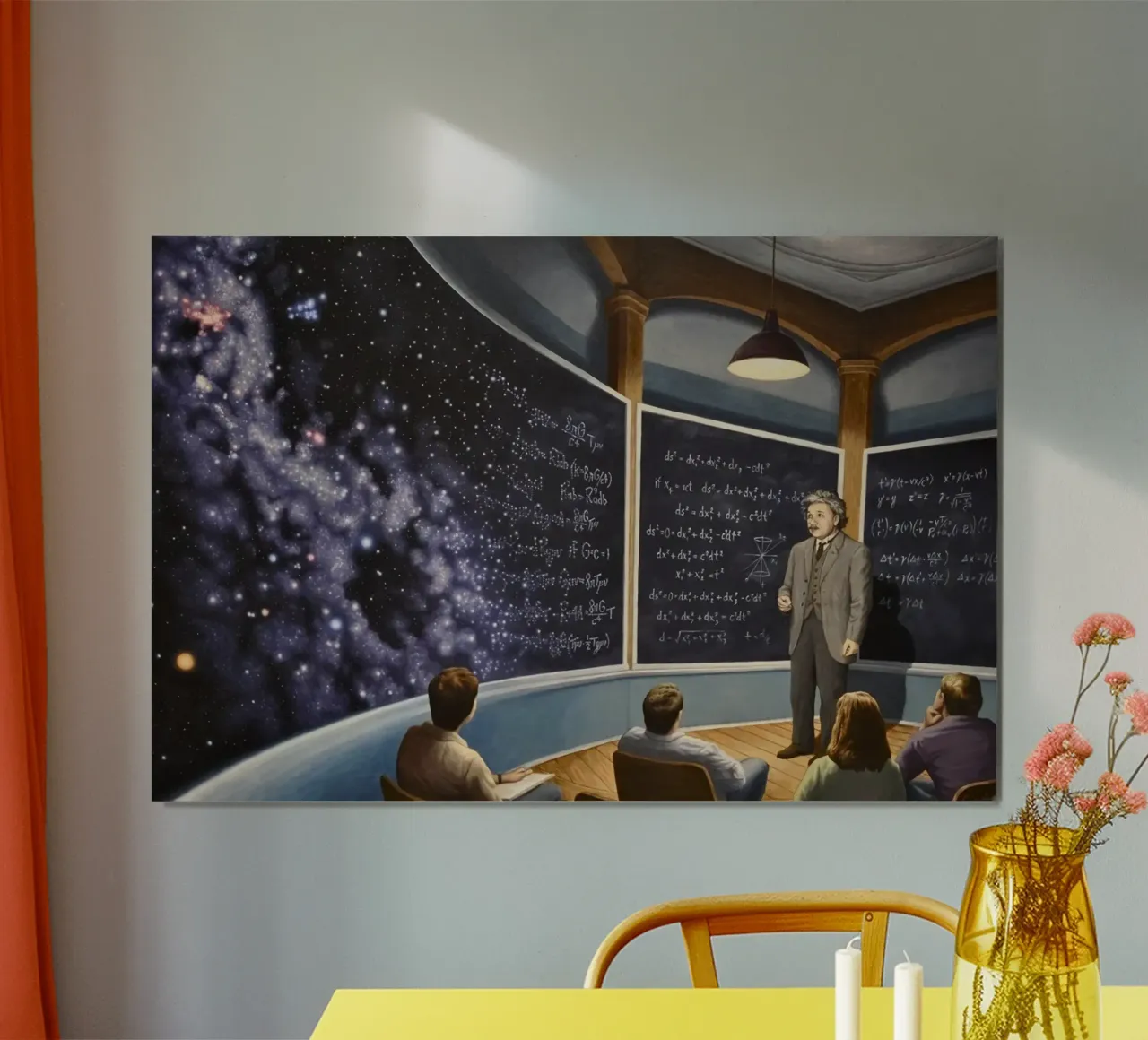Rob Gonsalves L'univers du tableau noir hahnemühle de Trudeau Art Galley