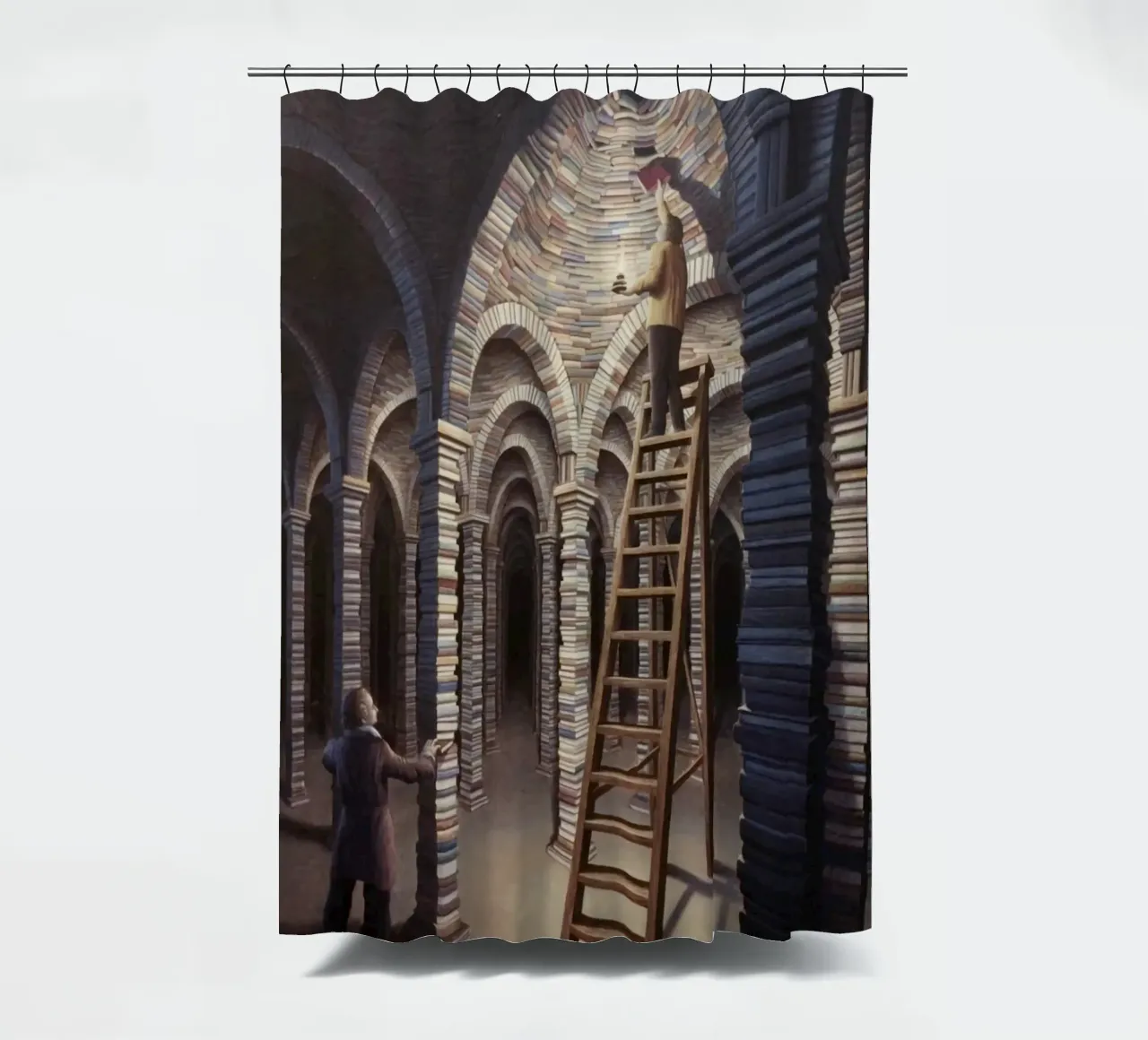 Rob Gonsalves La Biblioteca tenda da doccia da Trudeau Art Galley