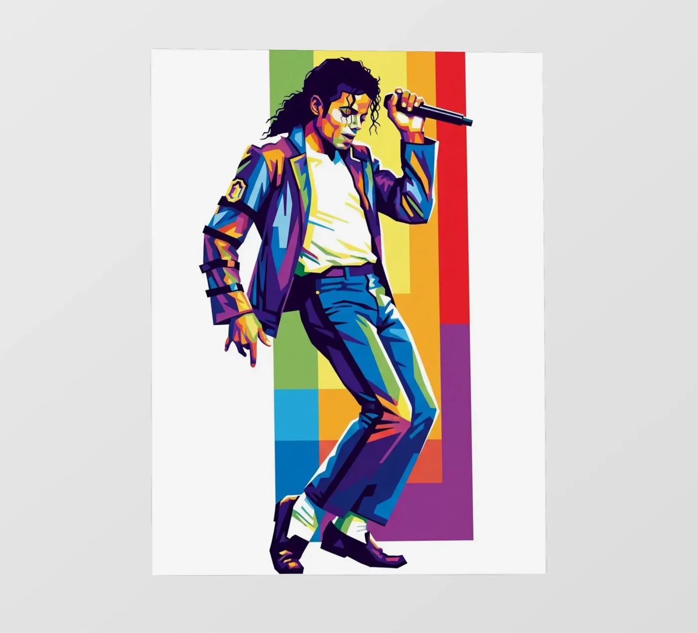 Michael Jackson dance pellicola backlit da Hantamrata