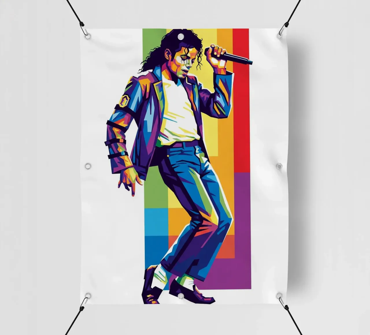 Michael Jackson dance telo in pvc da Hantamrata