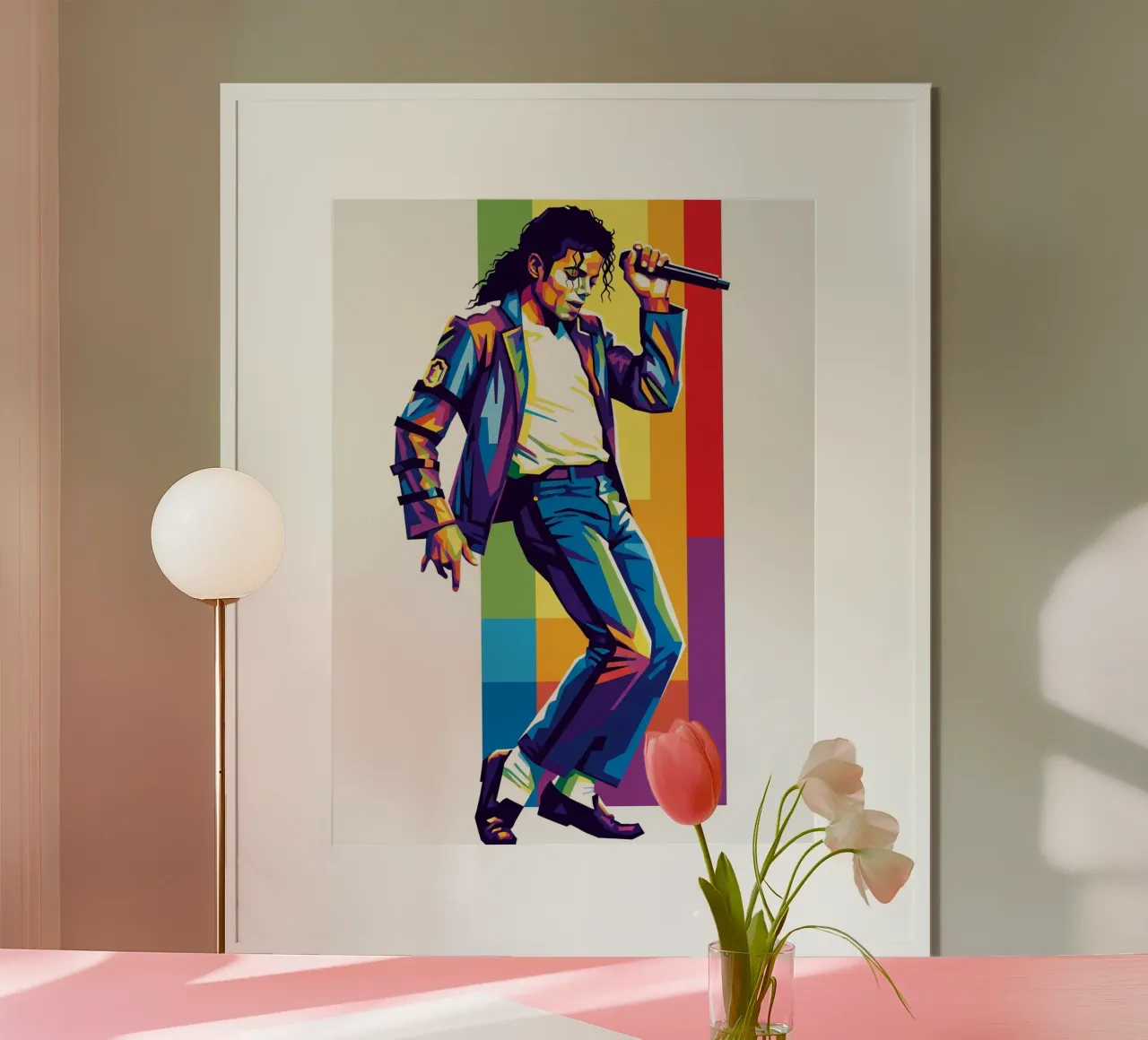 Michael Jackson dance poster by Hantamrata