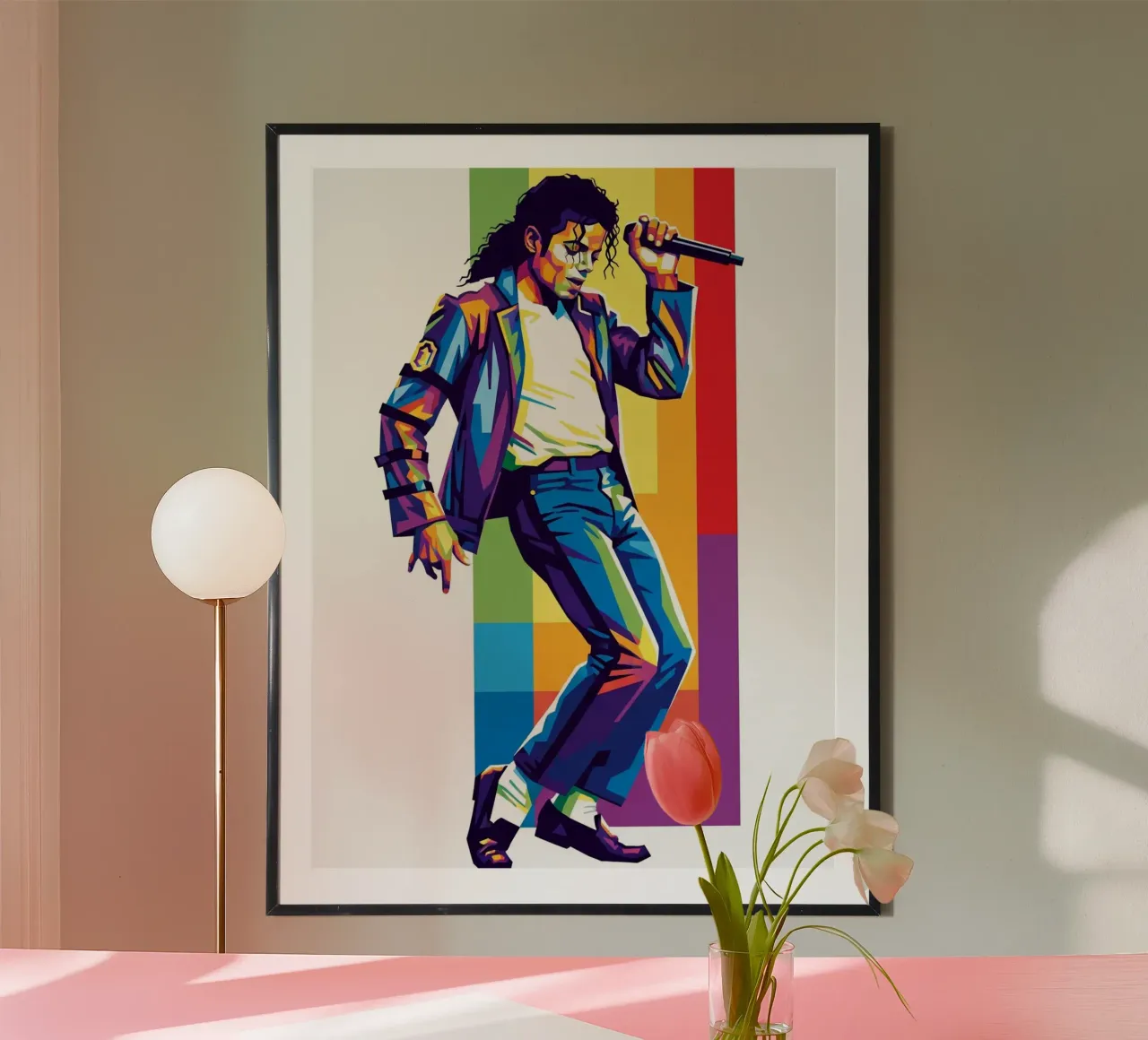Michael Jackson dance poster by Hantamrata
