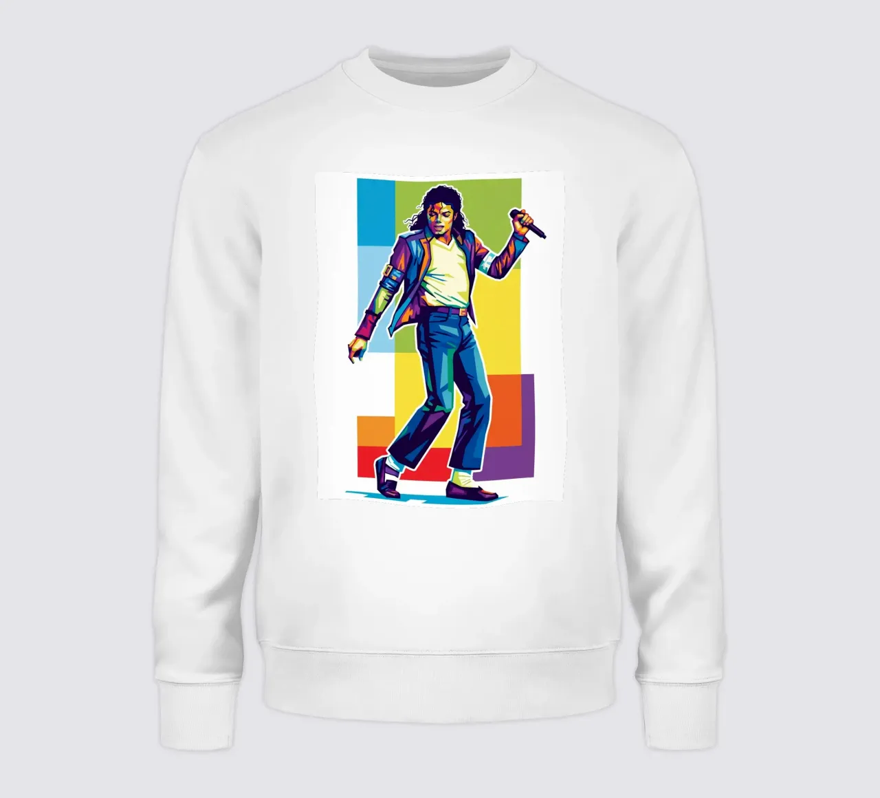 Michael Jackson in WPAP art style felpa da Hantamrata