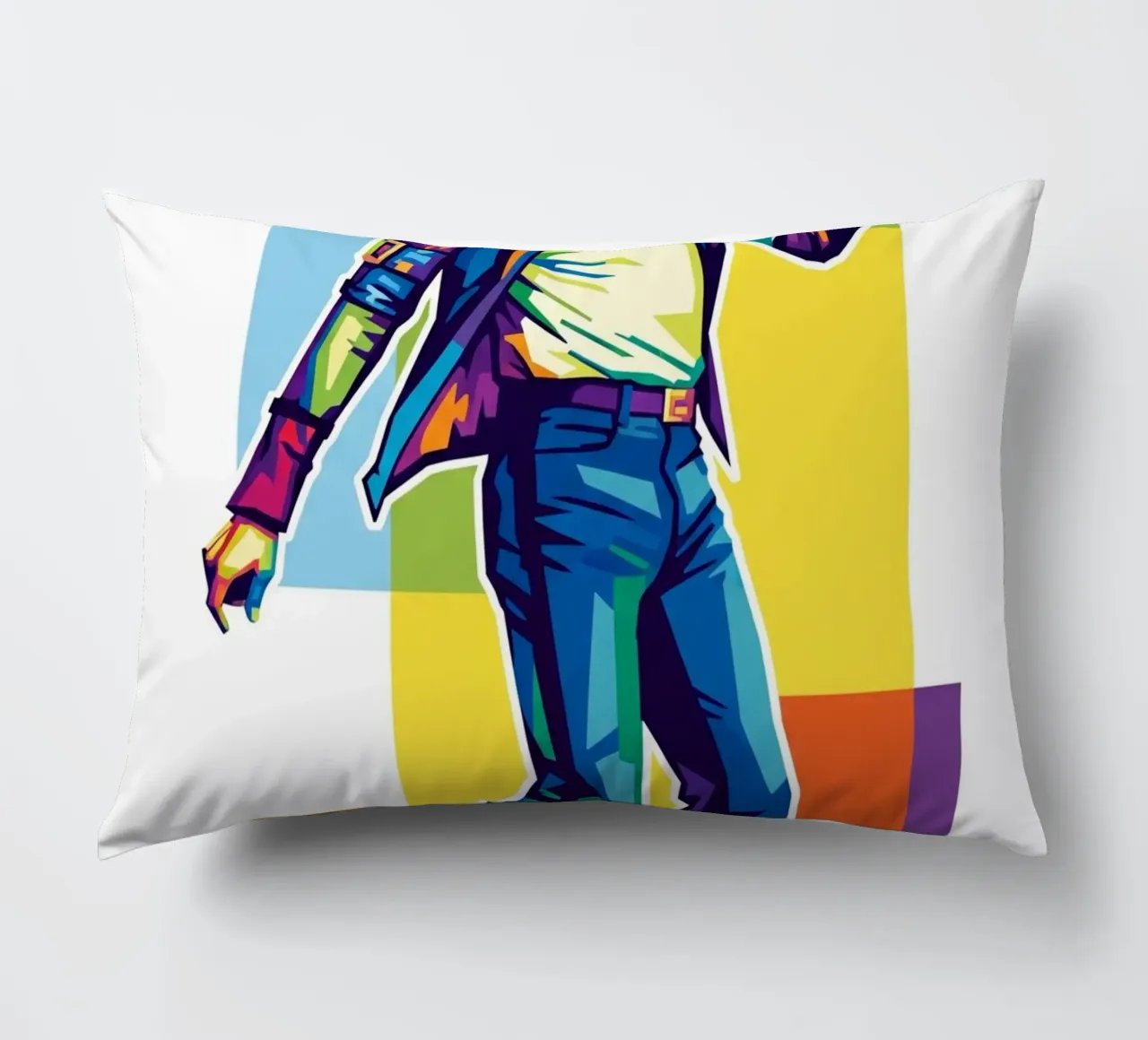 Michael Jackson in WPAP art style cuscino da Hantamrata