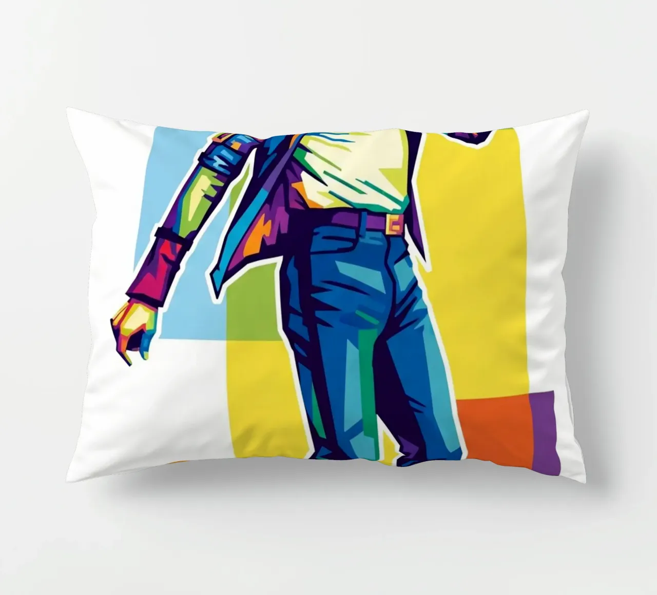 Michael Jackson in WPAP art style cuscino da Hantamrata