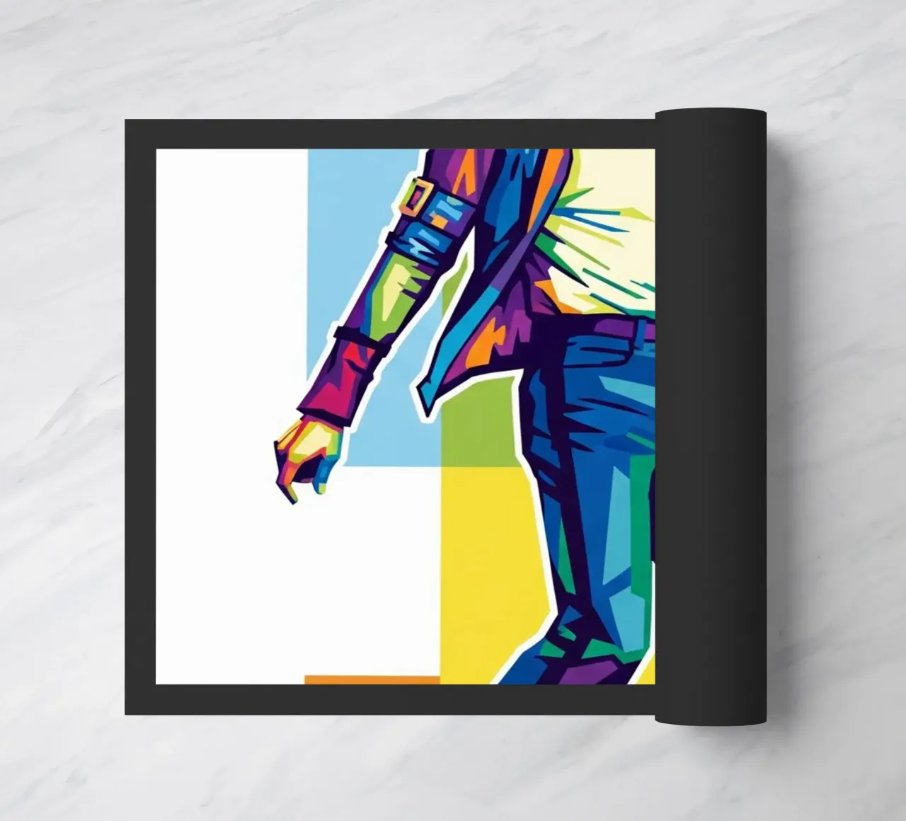 Michael Jackson in WPAP art style zerbino da Hantamrata