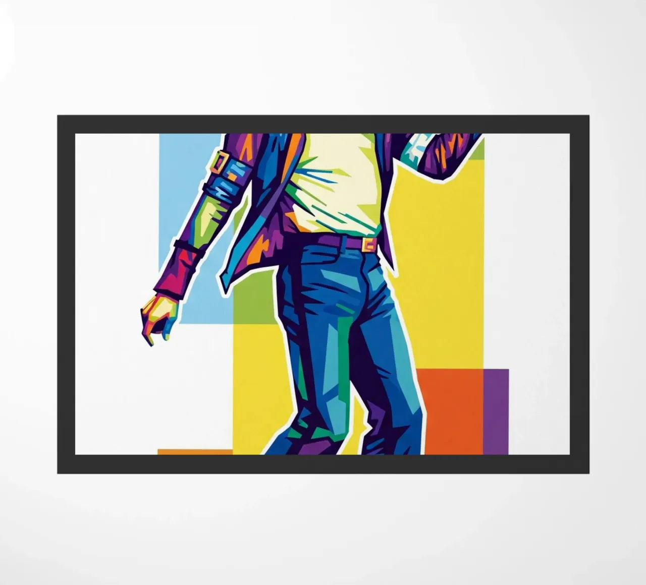 Michael Jackson in WPAP art style zerbino da Hantamrata