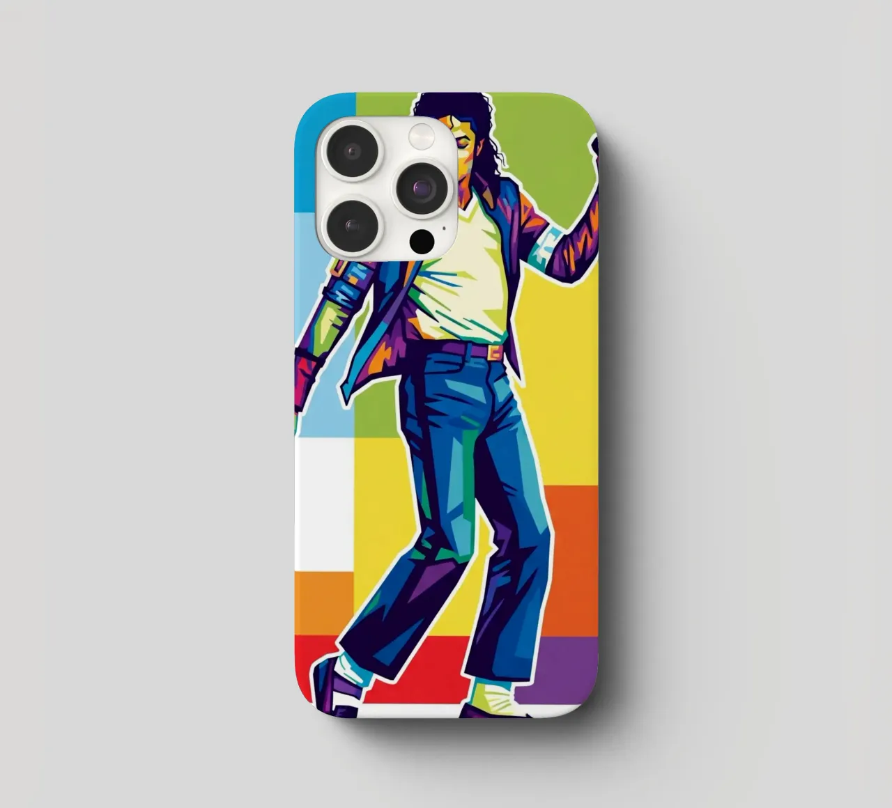 Michael Jackson in WPAP art style cover iphone da Hantamrata