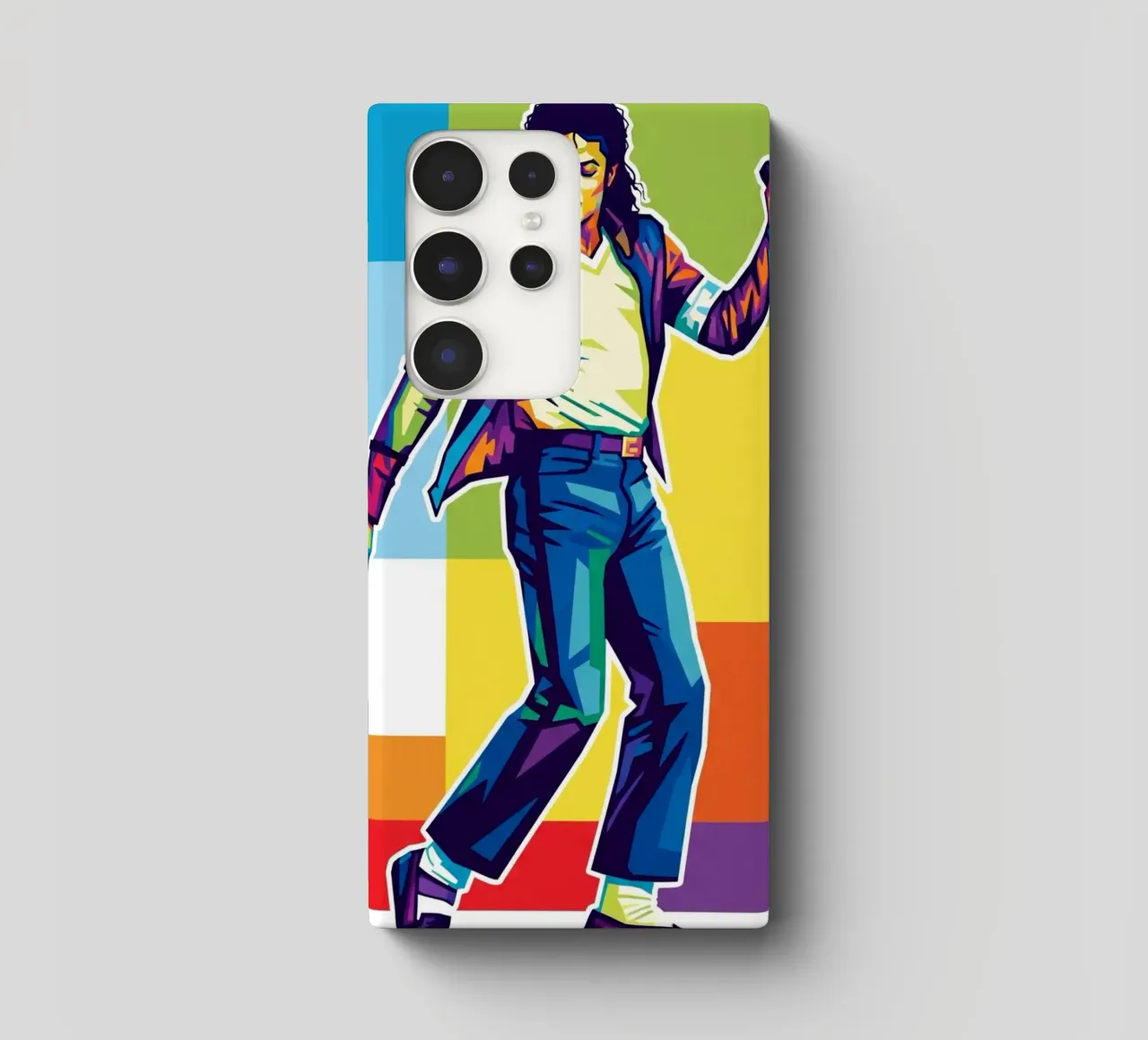 Michael Jackson in WPAP art style cover samsung da Hantamrata