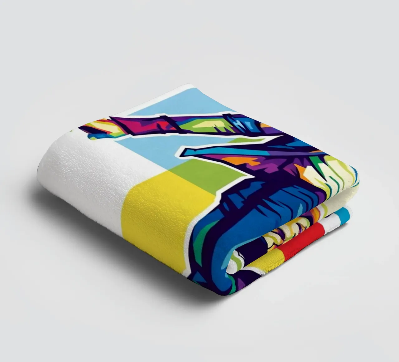 Michael Jackson in WPAP art style asciugamano da bagno da Hantamrata