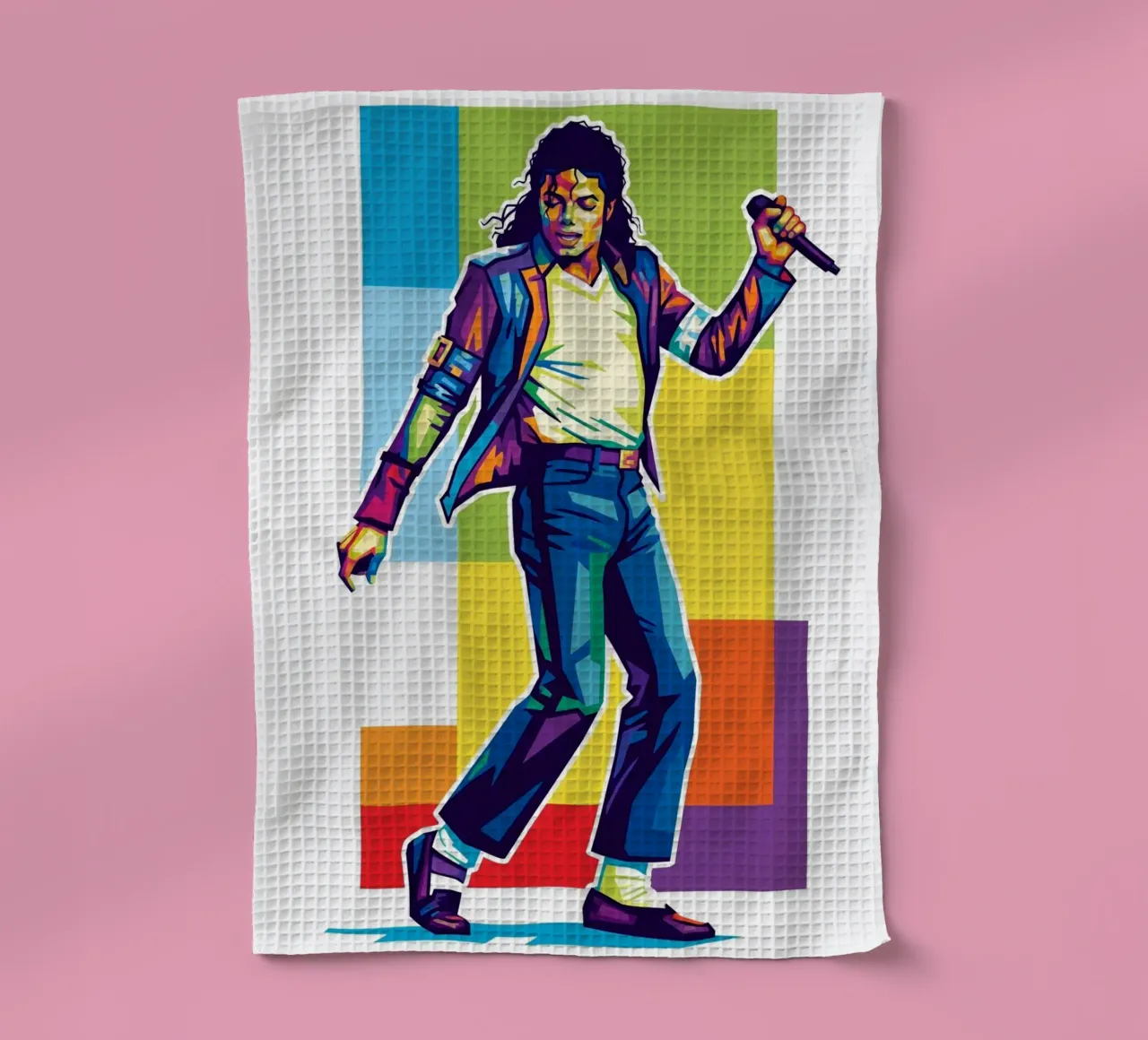 Michael Jackson in WPAP art style canovaccio da cucina da Hantamrata