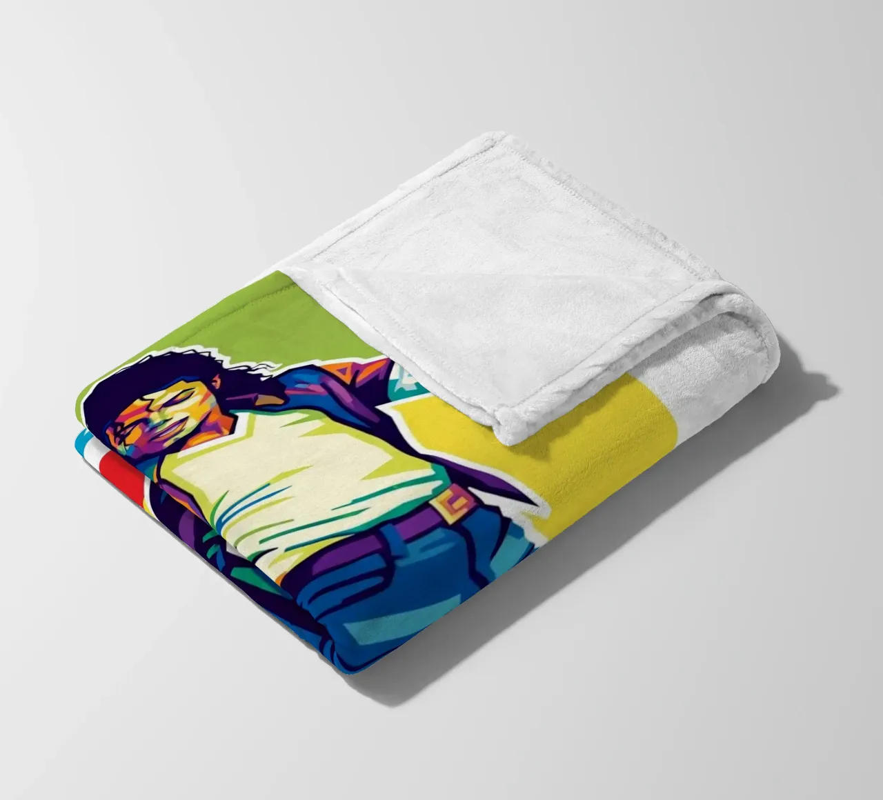 Michael Jackson in WPAP art style coperta in pile da Hantamrata