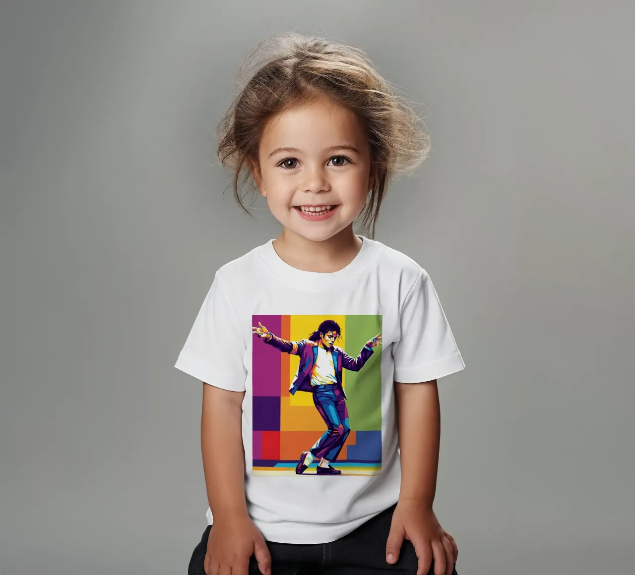 Michael Jackson - let's dance t-shirt bambini da Hantamrata