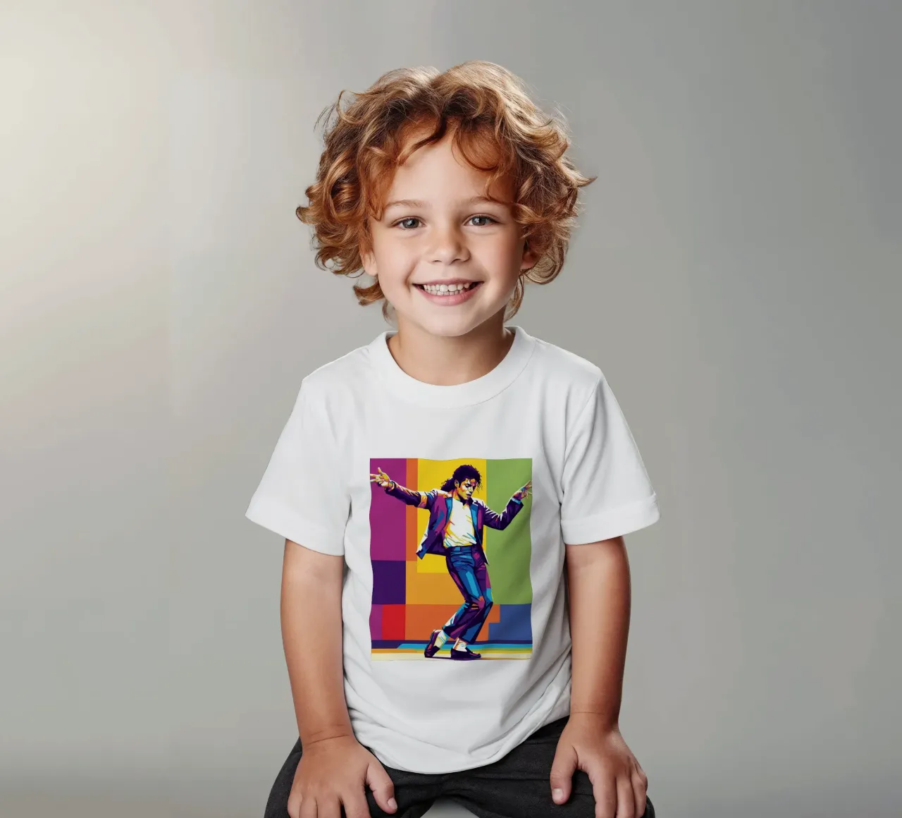 Michael Jackson - let's dance t-shirt bambini da Hantamrata