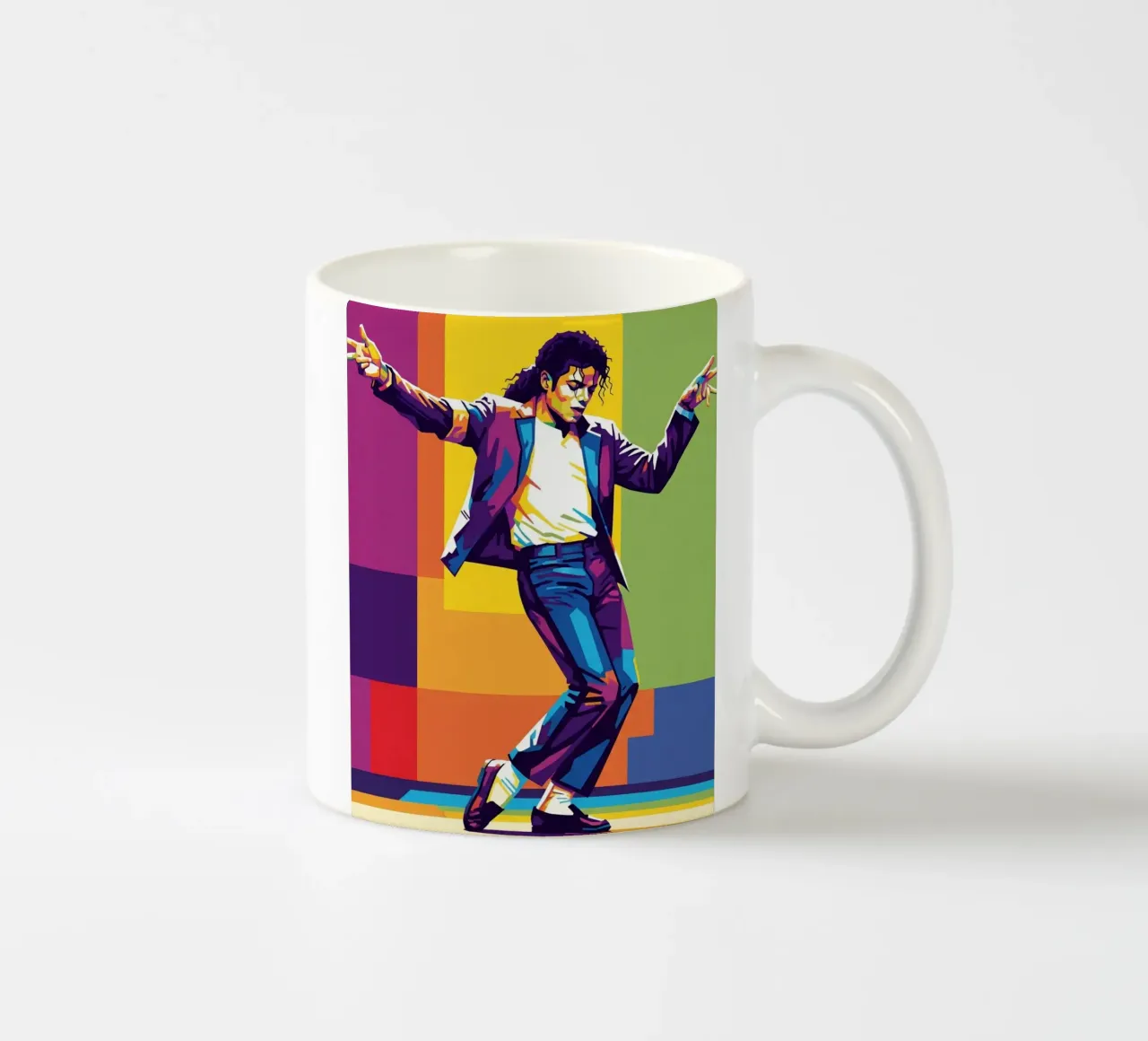 Michael Jackson - let's dance tazza in ceramica da Hantamrata