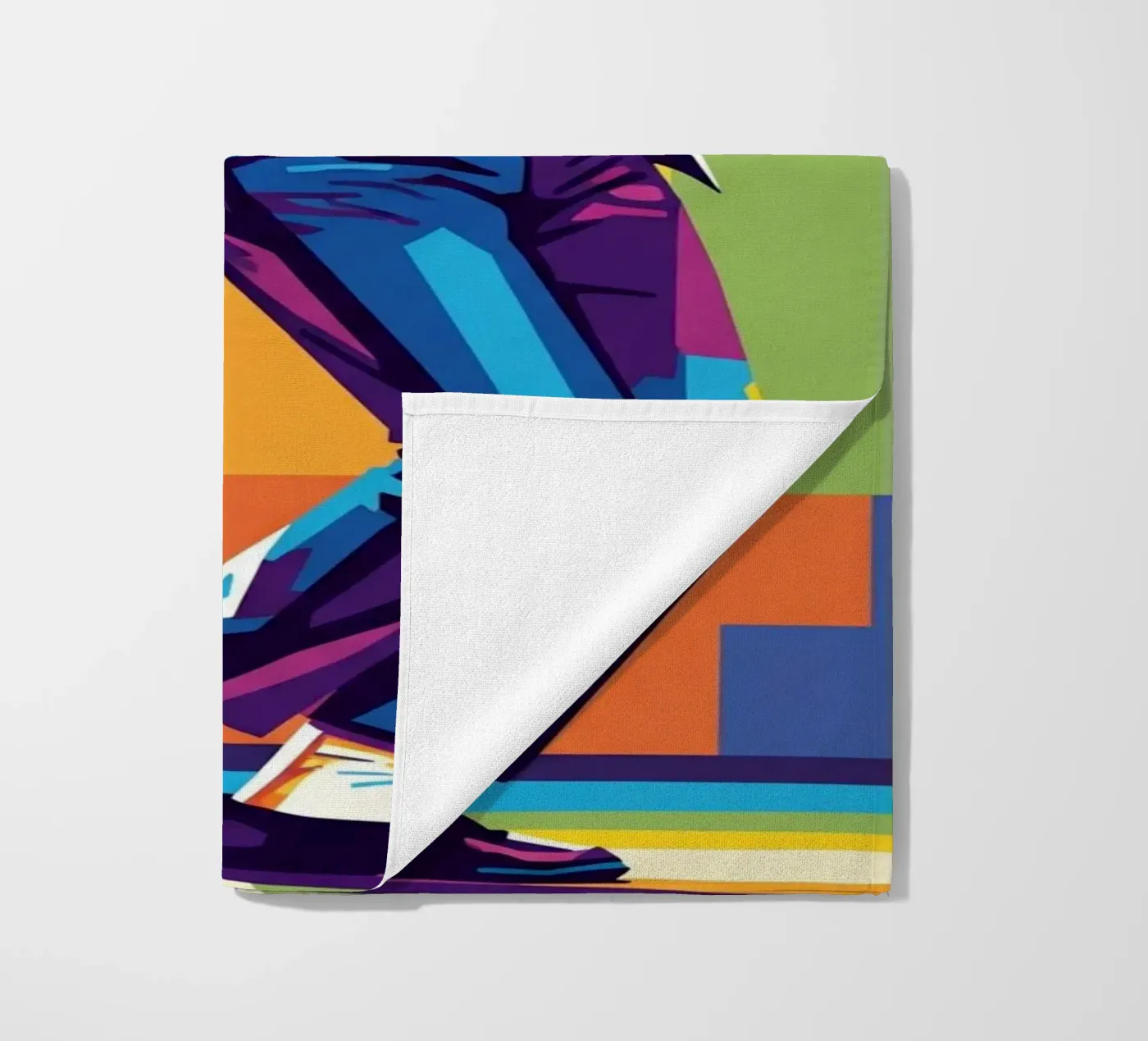 Michael Jackson - let's dance beach towel by Hantamrata