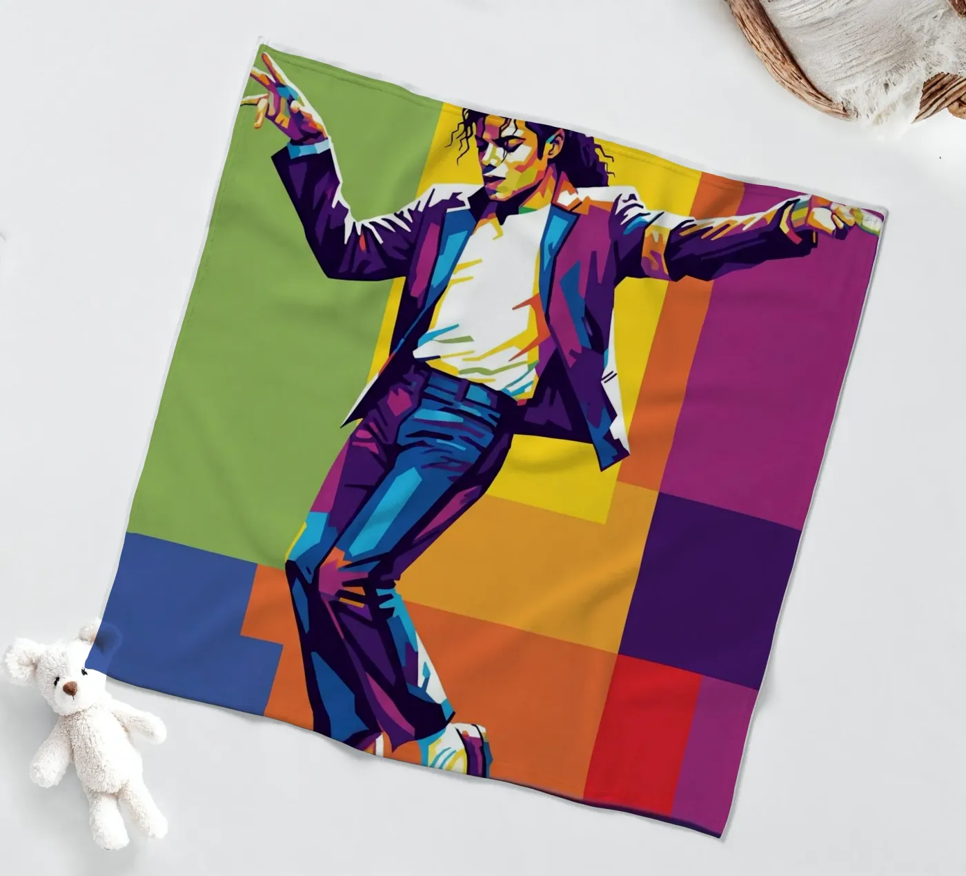 Michael Jackson - let's dance Fleecedecke von Hantamrata