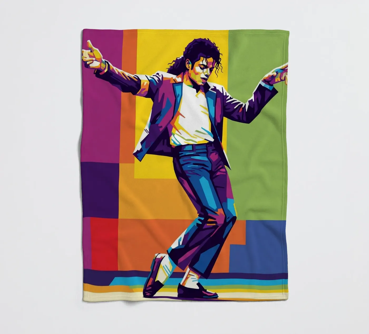 Michael Jackson - let's dance Fleecedecke von Hantamrata