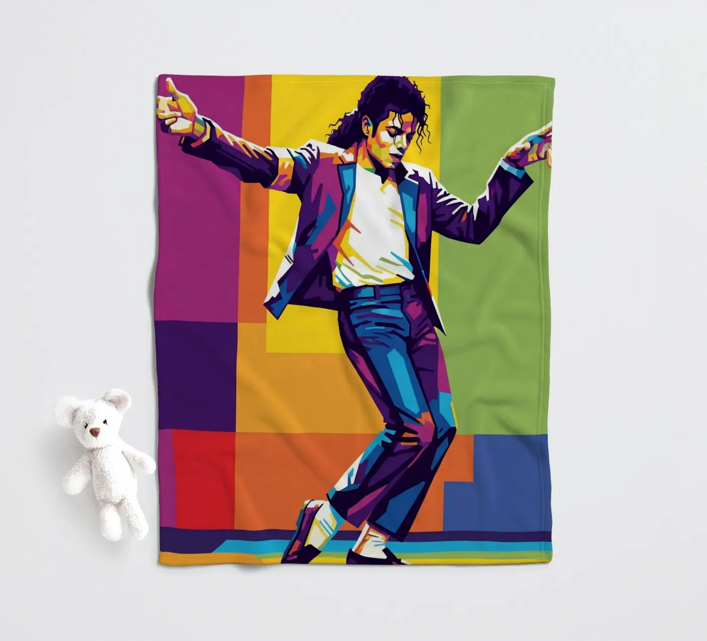 Michael Jackson - let's dance Fleecedecke von Hantamrata