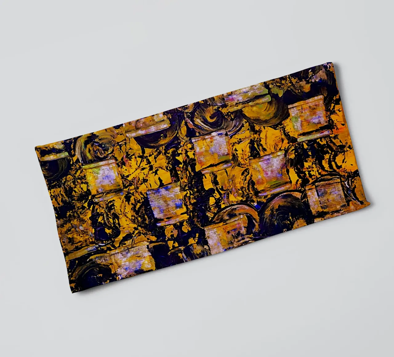Inspired by Hans Hofmann. 3 asciugamano da bagno da Thierry Vobmann Abstract painting