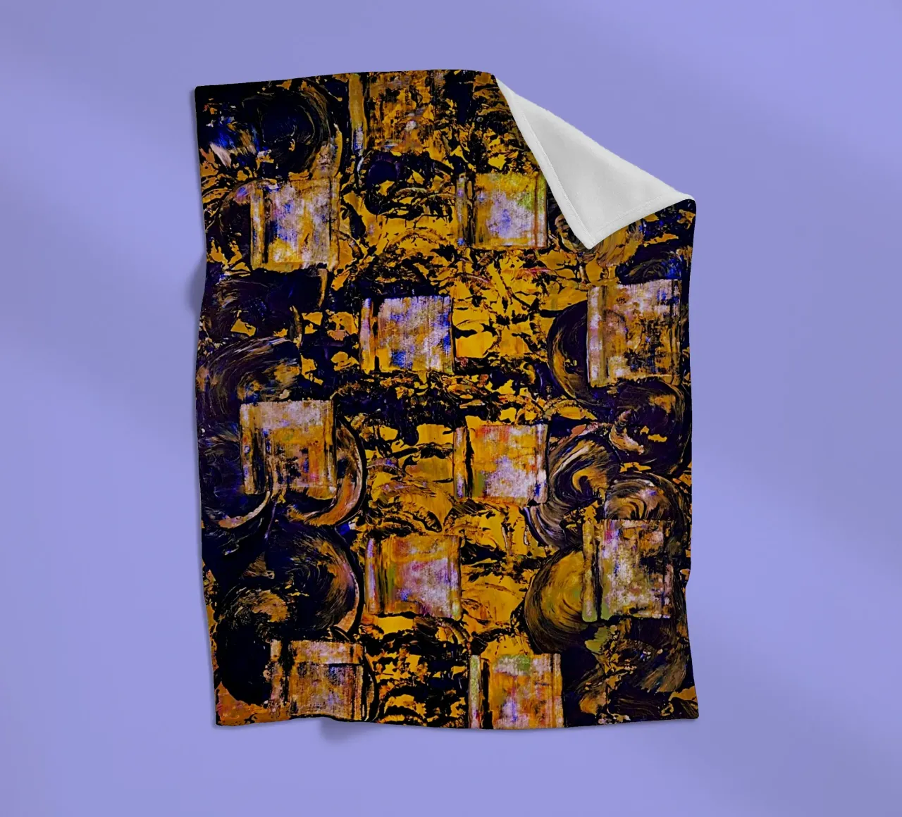 Inspired by Hans Hofmann. 3 coperta in pile da Thierry Vobmann Abstract painting