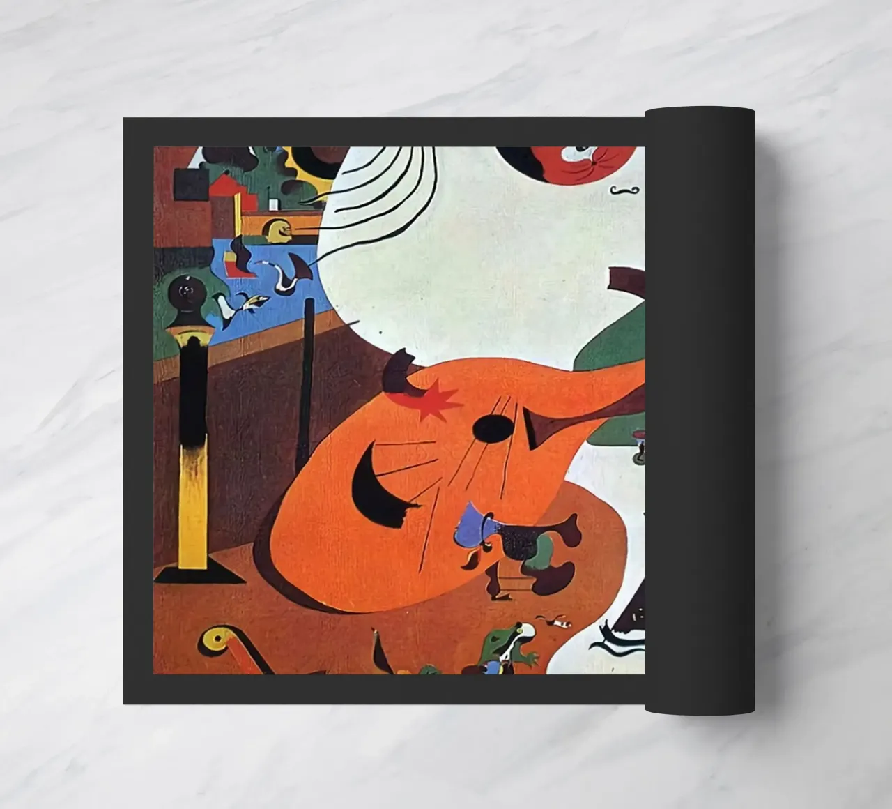 Joan Miro Interno olandese zerbino da Dixon-Gallery