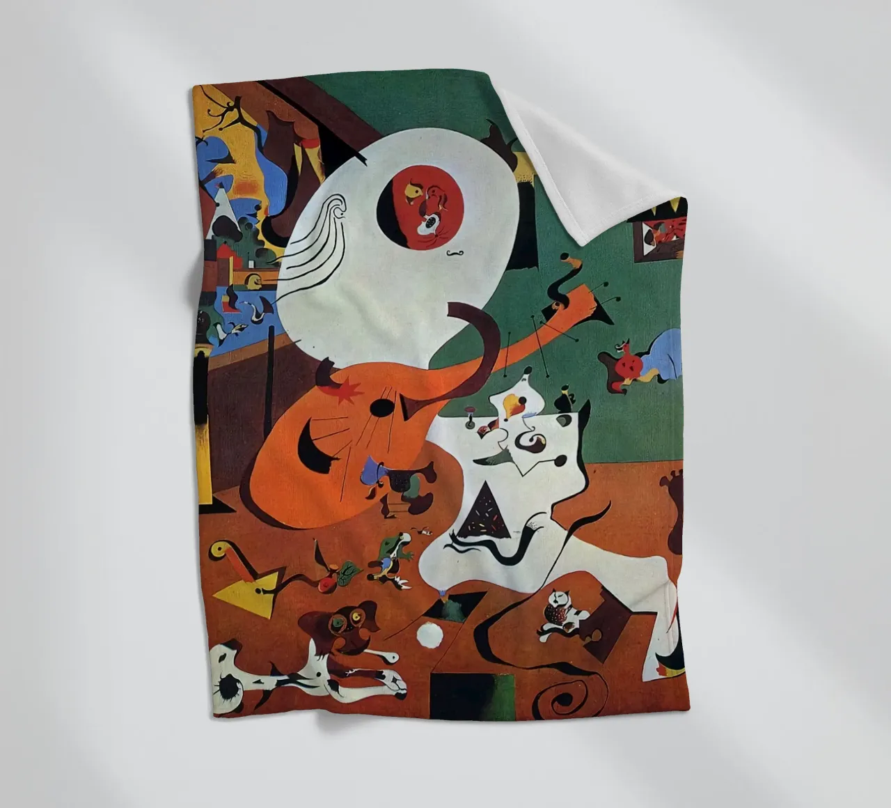 Joan Miro Interno olandese coperta in pile da Dixon-Gallery