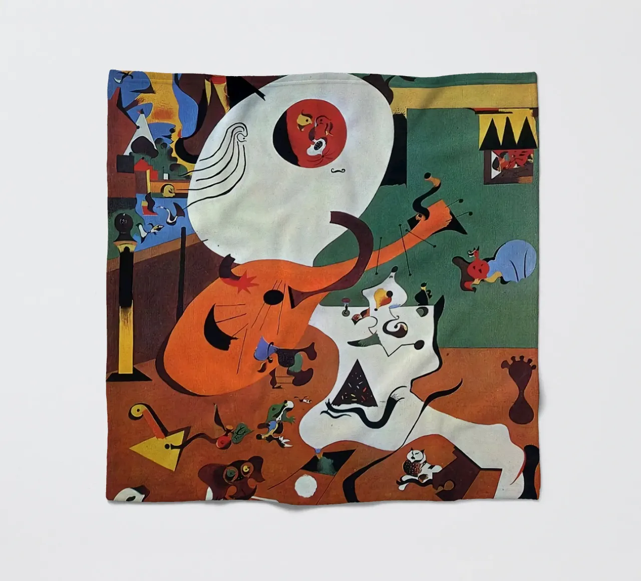 Joan Miro Interno olandese coperta in pile da Dixon-Gallery