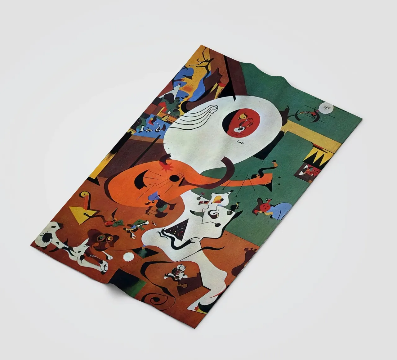 Joan Miro Interno olandese coperta in pile da Dixon-Gallery