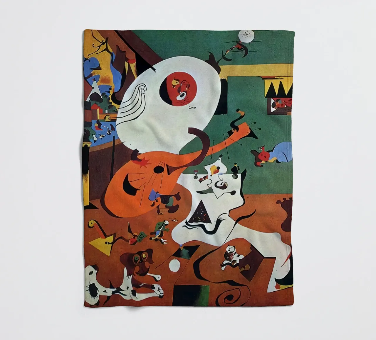 Joan Miro Interno olandese coperta in pile da Dixon-Gallery