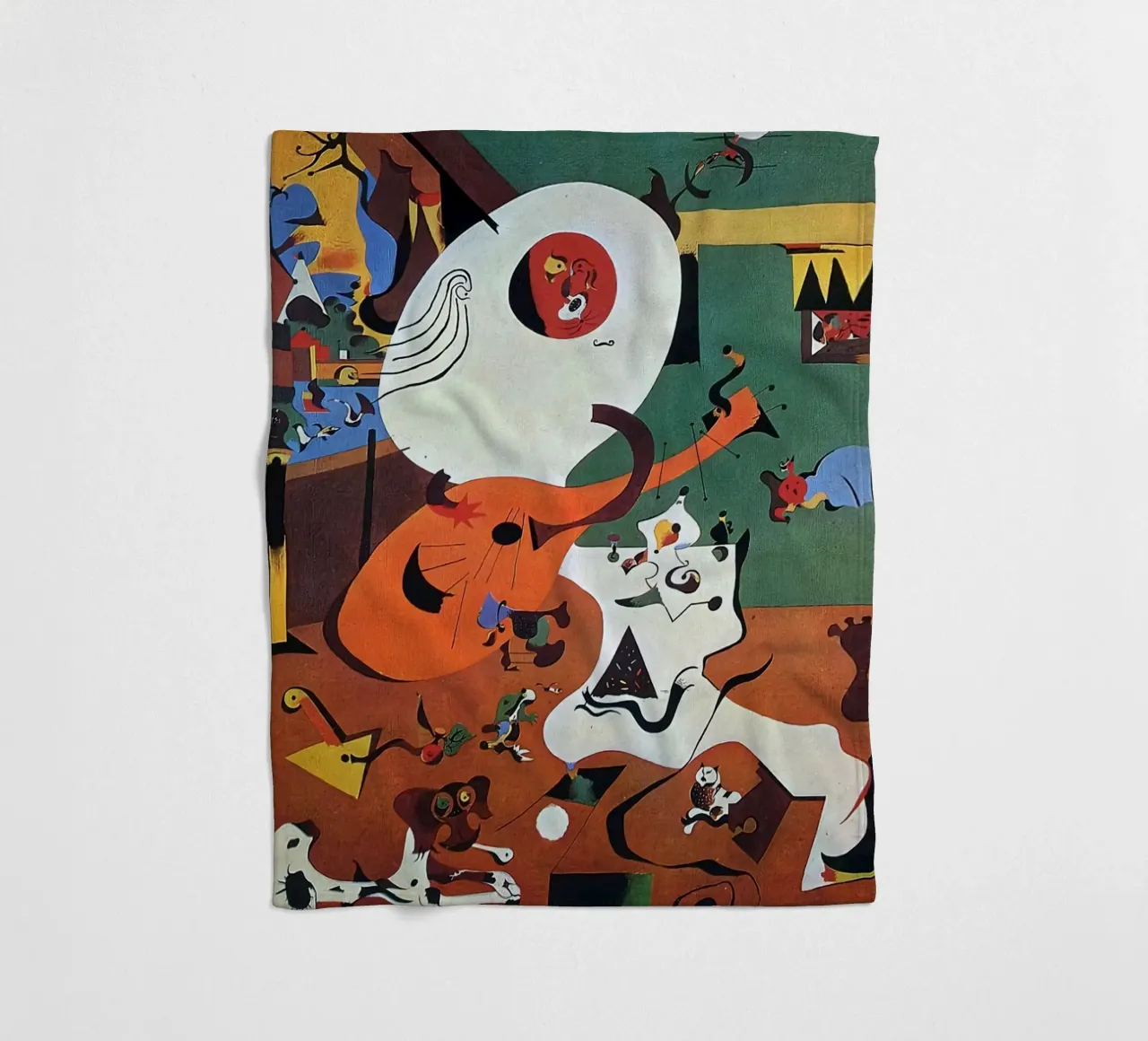 Joan Miro Interno olandese coperta in pile da Dixon-Gallery