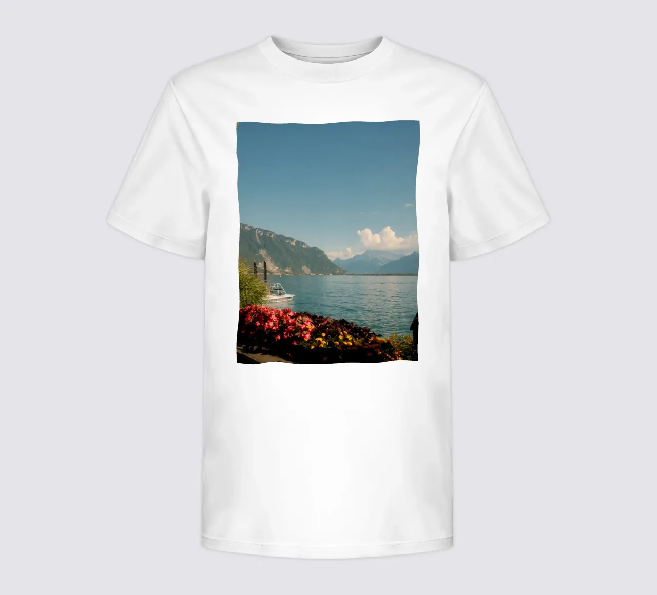 Montreux Bloom t-shirt enfant de FujiSwiss