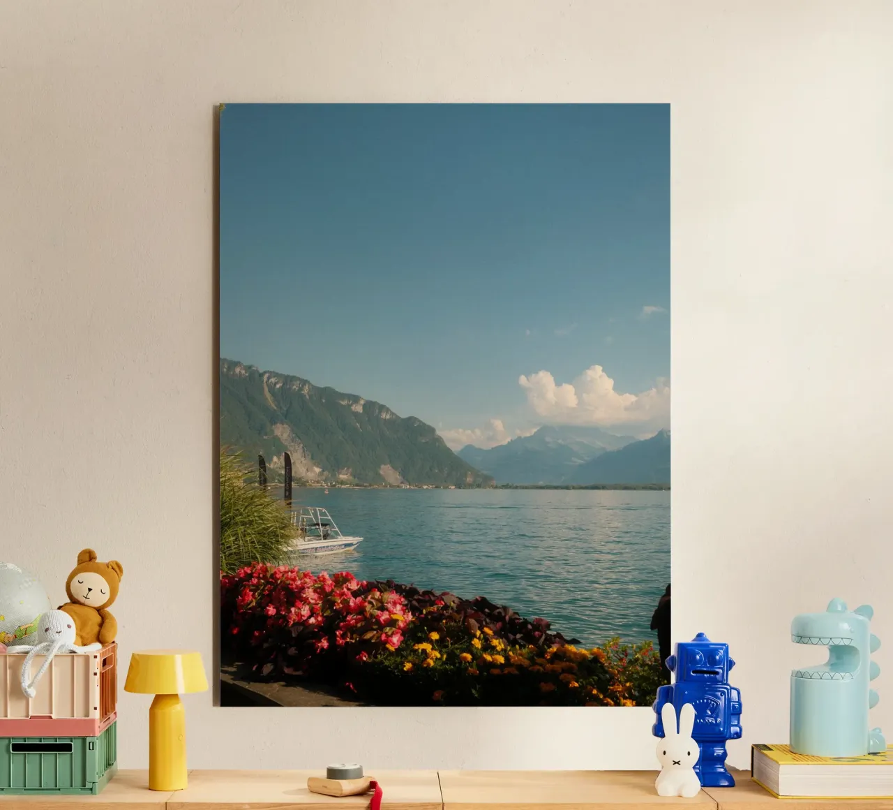 Montreux Bloom alluminio dibond da FujiSwiss