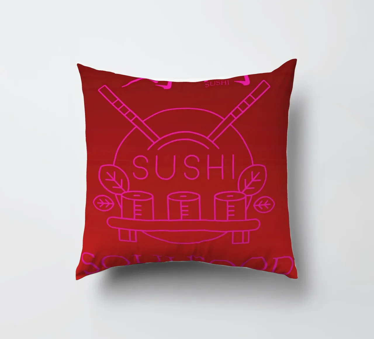SUSHI SOULFOOD cuscino da Headless Monkeys
