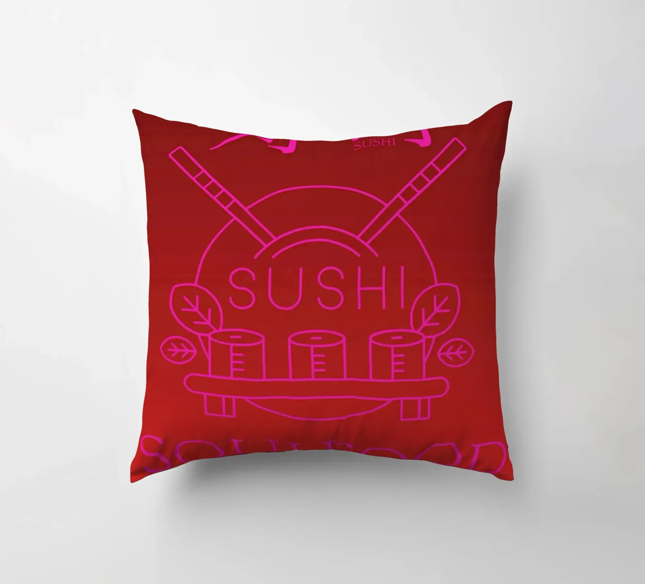 SUSHI SOULFOOD cuscino da Headless Monkeys
