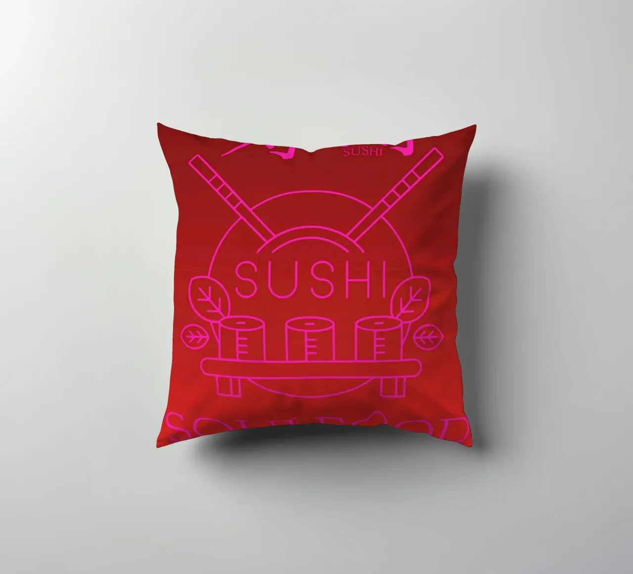 SUSHI SOULFOOD cuscino da Headless Monkeys