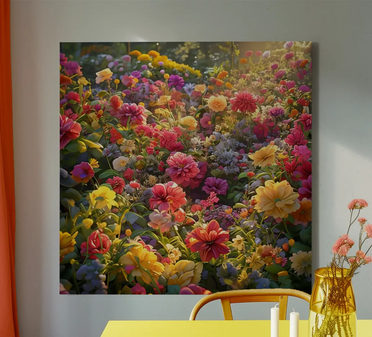 Meadow Whispers canvas by Bold Blooms
